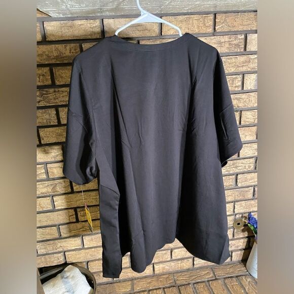 ‎Wonderwink black scrub top - Picture 2 of 6